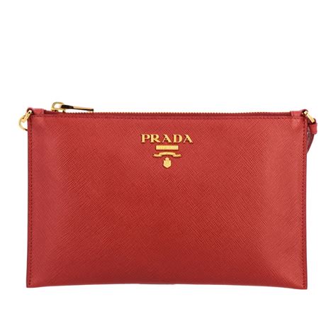 prada saffiano clutch with strap|prada leather handbags.